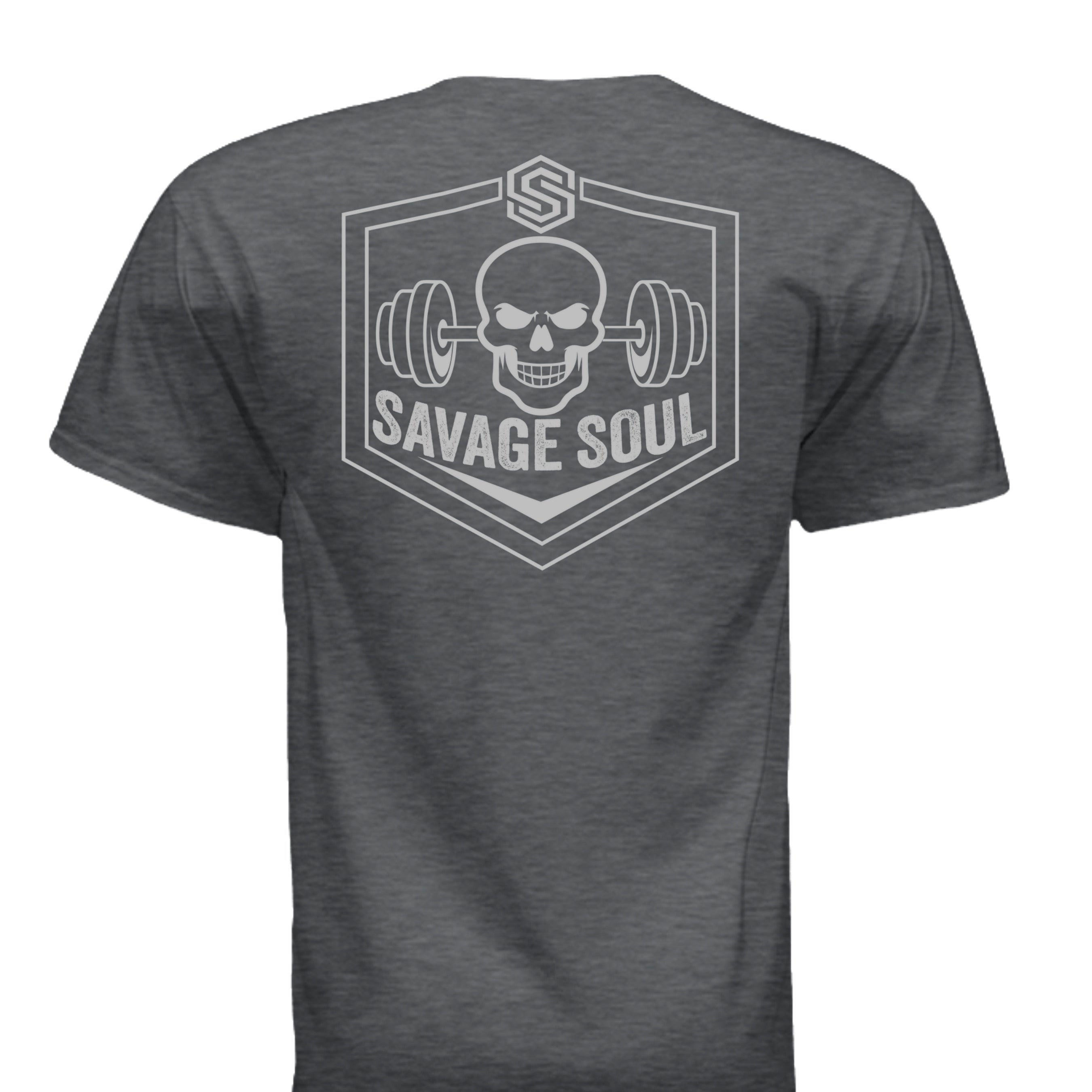 DARK HEATHER - G64V - BACK