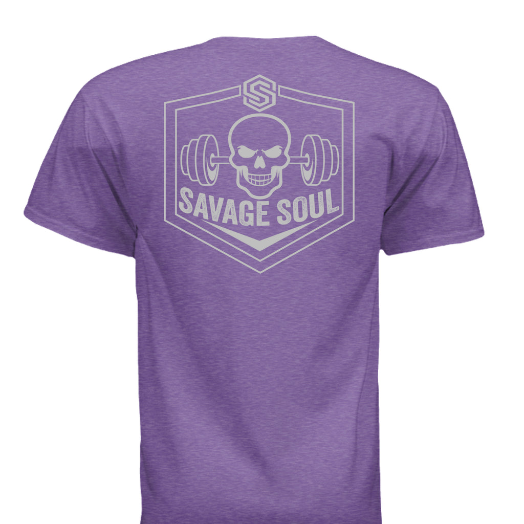 HEATHER PURPLE - G64V - BACK