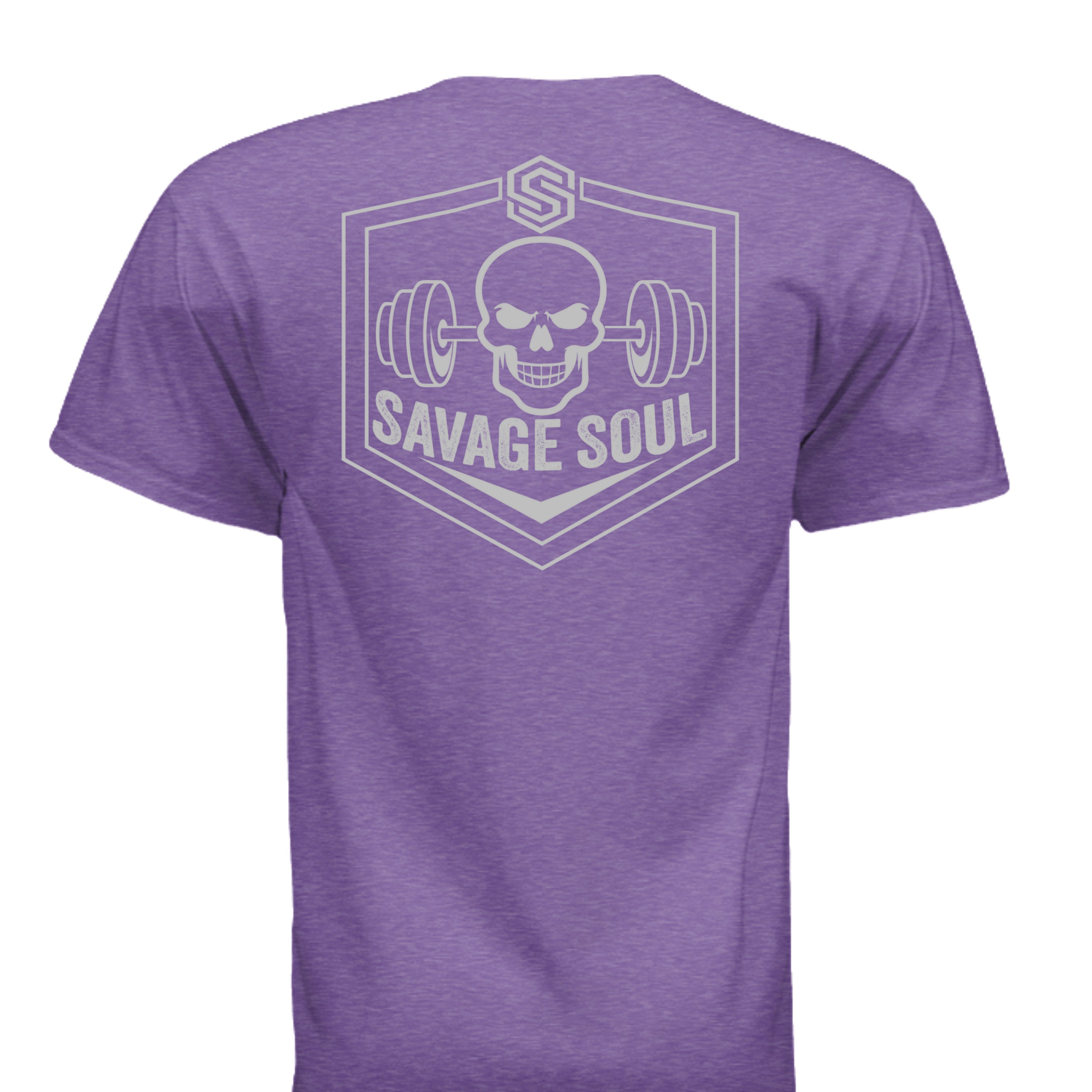 HEATHER PURPLE - G64V - BACK